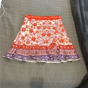Hard to Find!  NWT Farm Rio Floral skirt-size XS